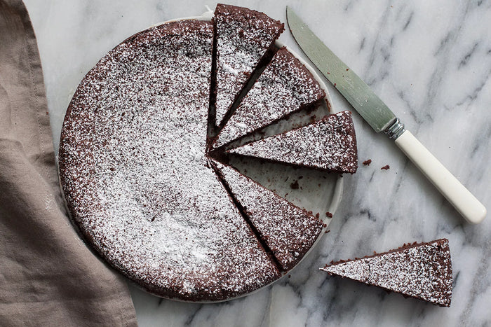 Torta caprese al cioccolato